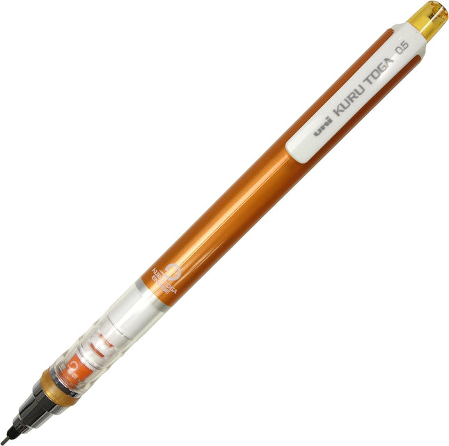 uni Mitsubishi Pencil Mechanical Pencil, Kuru Toga Standard Model, 0.5mm, Orange, M5-450 1P, M54501P.4