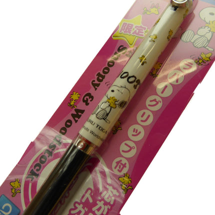 uni Mitsubishi Pencil Mechanical Pencil, Kuru Toga Rubber Grip, Snoopy, 0.5mm, White, M5-856PN 1P, M5856PN1P.SW