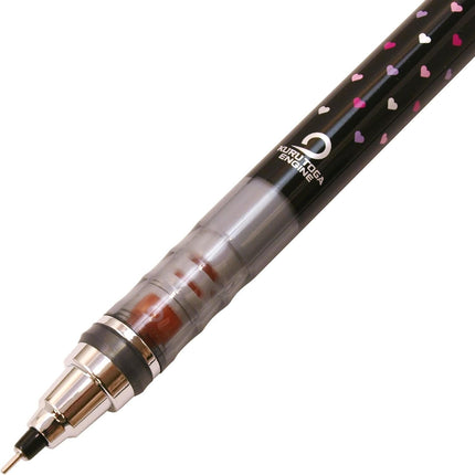 uni Mitsubishi Pencil Mechanical Pencil, Kuru Toga Standard Type Limited Edition, 0.5mm, Black Heart, M5-450 1P, M54501P.BH