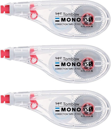 Tombow, Correction Tape, MONO YS, YS5, 5mm, CT-YS5 3 Pieces, KCA-326