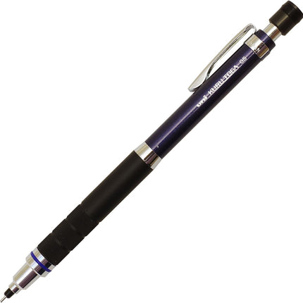 uni Mitsubishi Pencil Mechanical Pencil, Kuru Toga Roulette Model 10th Anniversary Limited Edition, 0.5mm, Deep Blue, H.M5-1017 1P, H.M510171P.DB