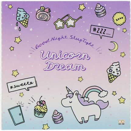 Sun-Star Stationery Pata Pata Sticky Notes Fancy Style Unicorn Dream S2825945