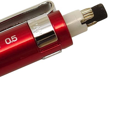 uni Mitsubishi Pencil Mechanical Pencil, Kuru Toga Roulette Model 10th Anniversary Limited Edition, 0.5mm, Deep Red, H.M5-1017 1P, H.M510171P.DR