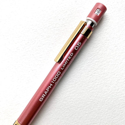 Loft Limited Pentel Graph 1000 Limited Pink Gold Grip